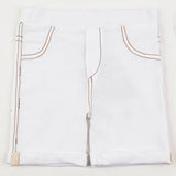 Easy Jeans Shorts - White