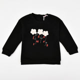 3D Floral Shirt - Black