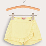 Baby Skirt Shorts - Yellow