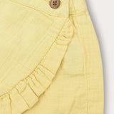 Baby Skirt Shorts - Yellow