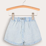 Baby Skirt Shorts - Light Blue
