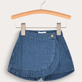 Baby Skirt Shorts - Blue