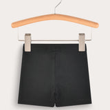 Basic Short Rib Tights - Black