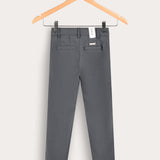 Long textured pants - blue