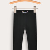 Long Rivet Tights - Black