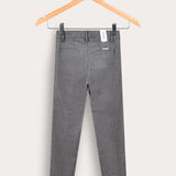 Long textured pants - blue