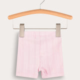Rivet short tights - pink