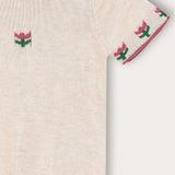 Bodysuit and sarafan set - beige