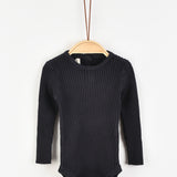 Knit bodysuit - Navy