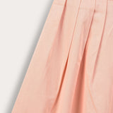 Flared Pleated Skirt - Peach
