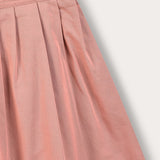 Flared Pleated Skirt - Coral