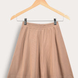 Rivet Skirt - Beige
