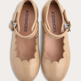 Waves doll shoes - leather