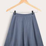 Rivet Skirt - Blue