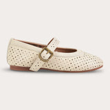 Vintage doll shoes - beige