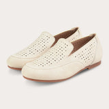 Boys' boat with holes - beige