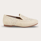 Boys' boat with holes - beige