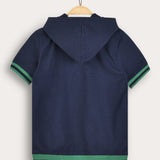 Summer Fruit Short Sleeve Shirt - Navy