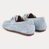 Loafers with laces - jeans
