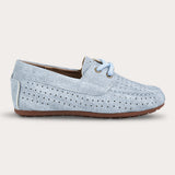Loafers with laces - jeans