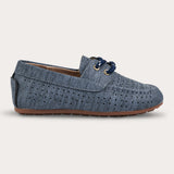 Loafers with laces - jeans