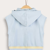 Sports Hoodie - Light Blue