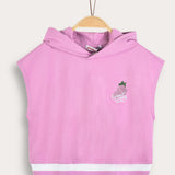 Sporty hoodie - pink