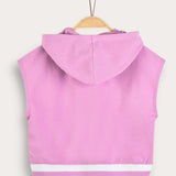 Sporty hoodie - pink
