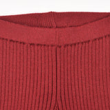 Rib Baby Tights - Bordeaux