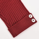 Rib Baby Tights - Bordeaux