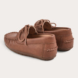 Moccasin with lace - brown