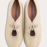 Boys' shoes with button - beige