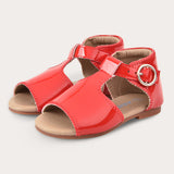 Baby sandal - red