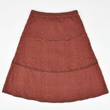 Tiered skirt made of knit fabric - Hamra