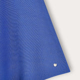 Knit fabric bell skirt - blue