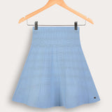 Flared Bell Skirt - Blue