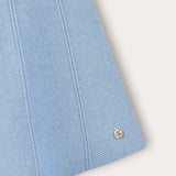 Flared Bell Skirt - Blue