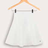 Flared bell skirt - cream