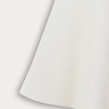 Bell-shaped knit skirt - white