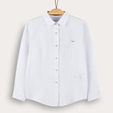 Button-down dress shirt - white