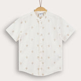 Printed T-shirt - Beige