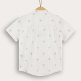 Printed T-shirt - Beige