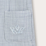 Linen jacket - blue