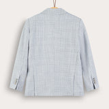 Linen jacket - blue