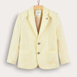 Linen jacket - yellow