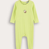 Babygro Reeve with Patch - Gray
