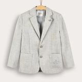 Linen jacket - gray