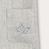 Linen jacket - gray