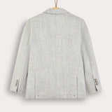 Linen jacket - gray