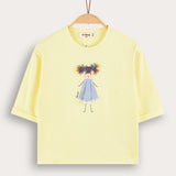 Doll shirt - yellow